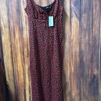 All About Eve Womens  Size 14 Black  / Red  new 