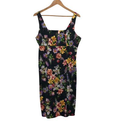 Teaberry Womens  Size 14 Mini Dress Multicoloured 