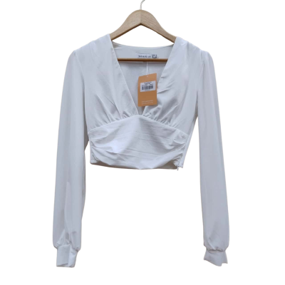 thatssofetch Womens Size 8 Cropped Top White (4)