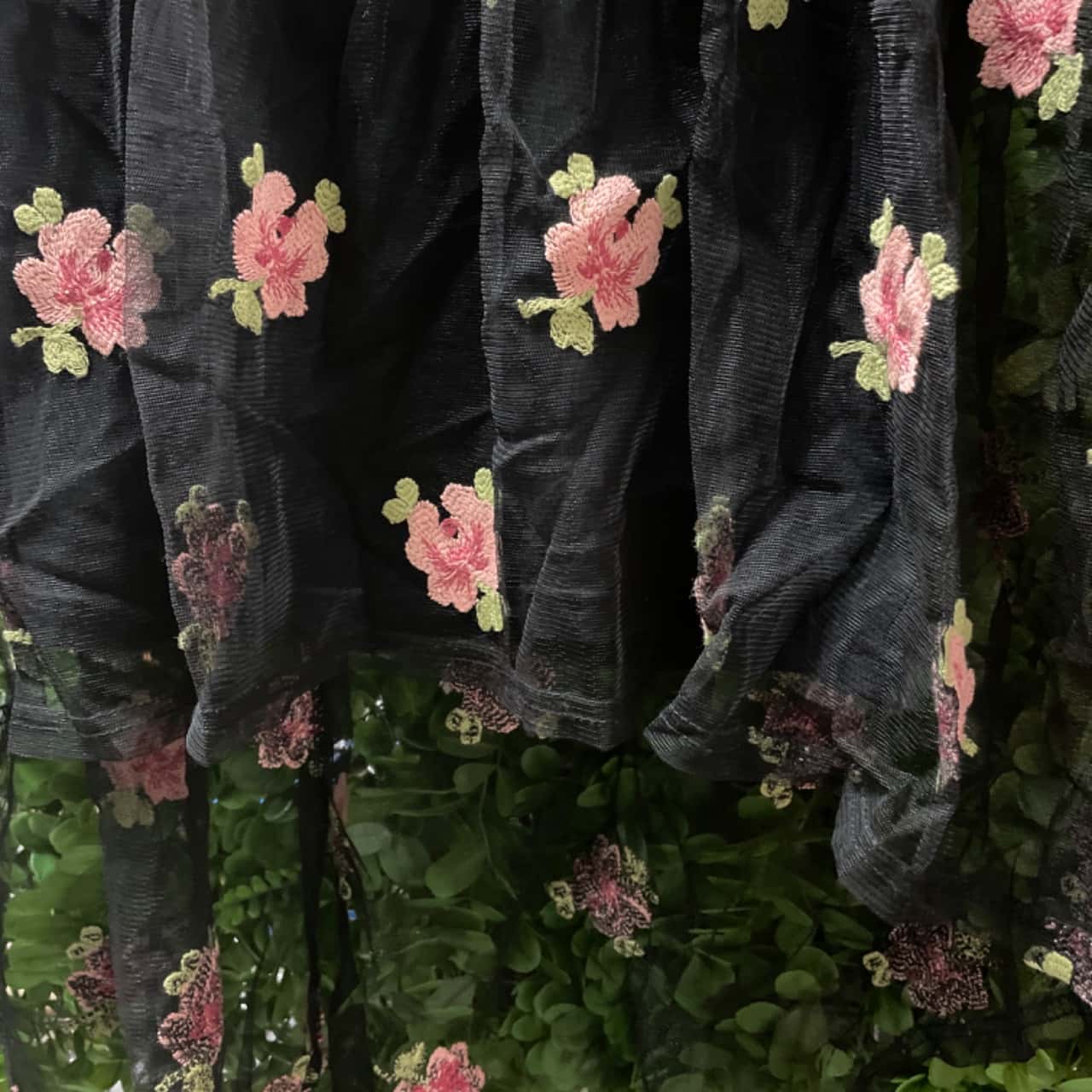 Dangerfield Womens Size 12 Black / Floral / Pattern (s)