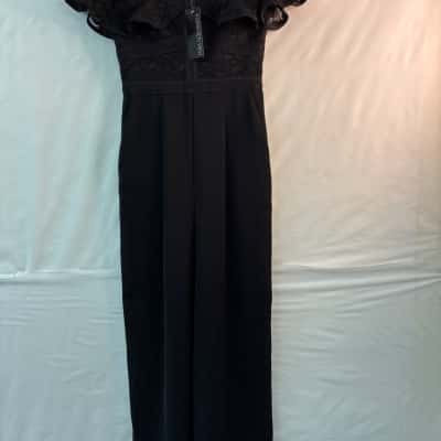 Forever New Womens Size 6 Off the Shoulder Dress Black BNWT