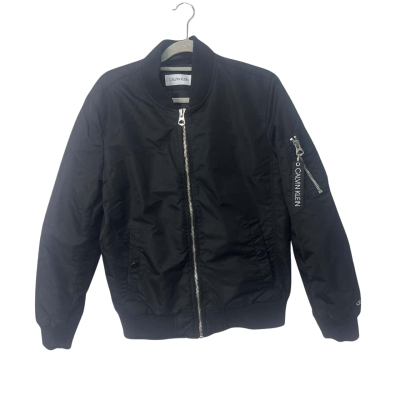 Calvin Klein Unisex  Size M / S Bomber Jacket Black  