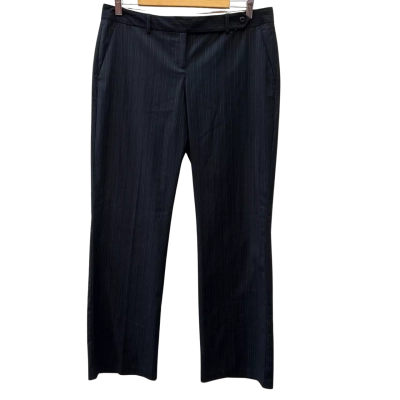 Tokito Womens Size 14 Black Pinstriped Pants