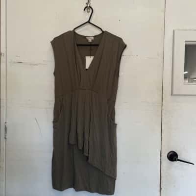 Witchery Womens  Size M Sleeveless Dress  Green 