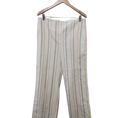 Venroy Men's Size S Dress Pants Black  / Blue / Off White 