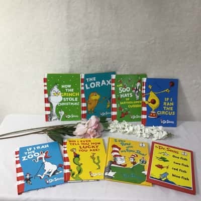 Collection of 8 Dr. Seuss Hardcover Books 