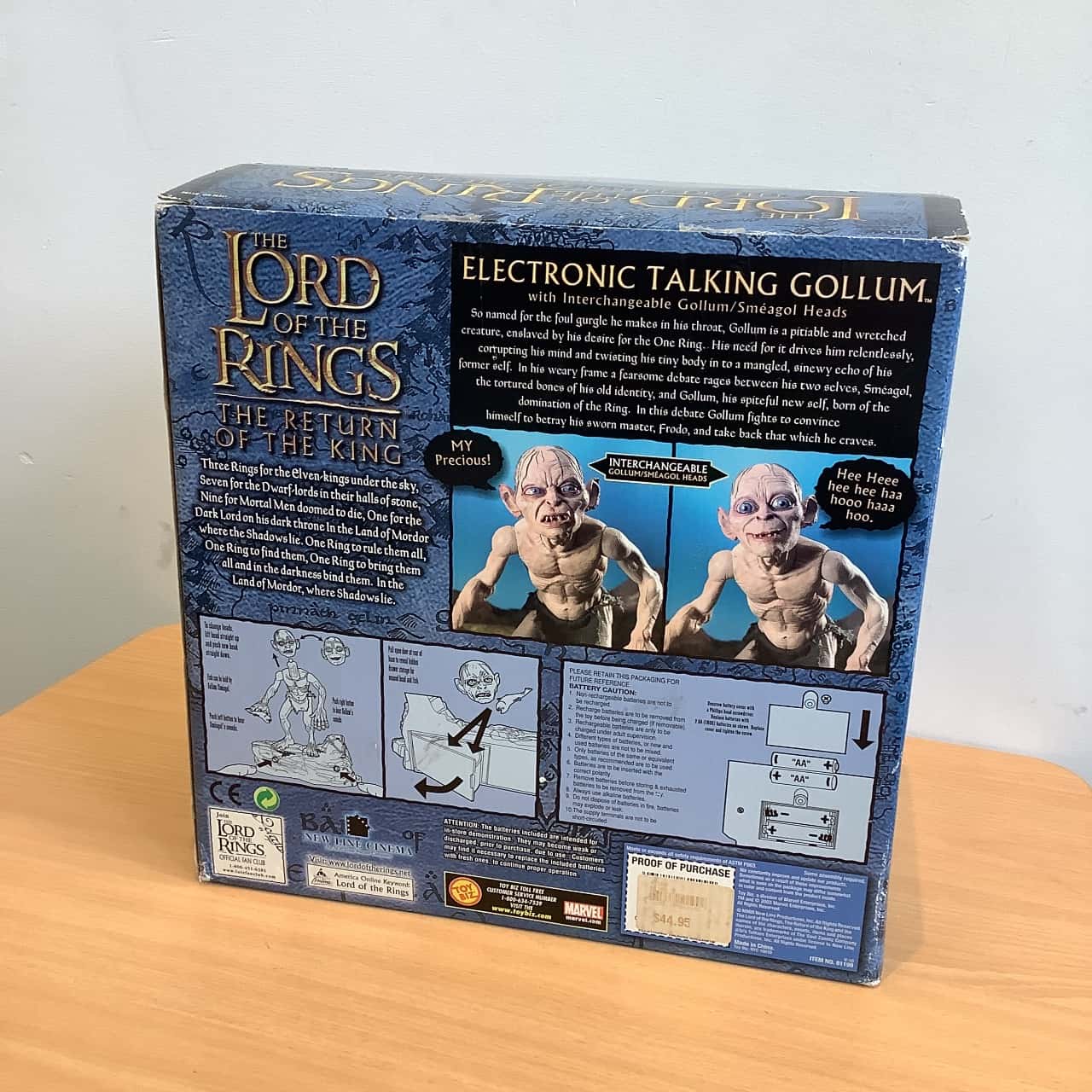 In Original Box The Lord of The Rings The Return of The King Electronic ...