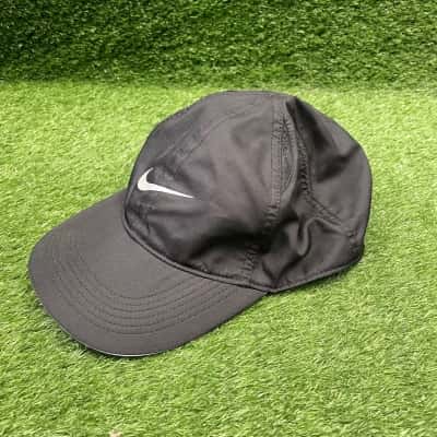 Nike Black Featherlight Dri-Fit Cap Size M
