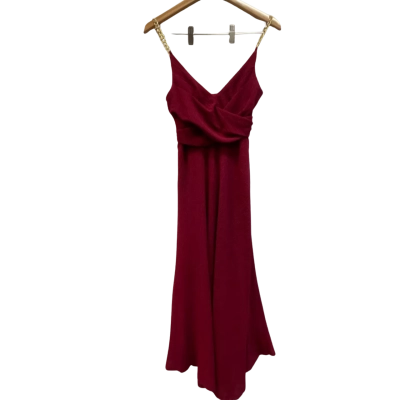 Wayne Cooper Womens  Size 8 crimson dress