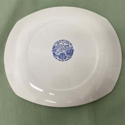 Wood & Sons “The Post House” ironstone plate