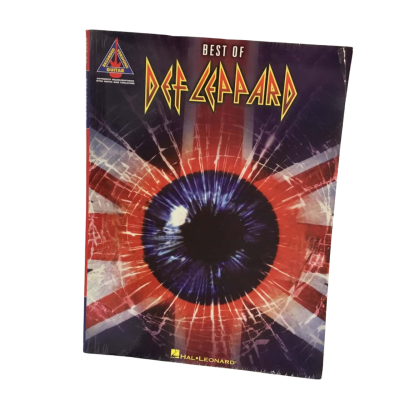 BestOf Def Leppard Music Book Authentic Transcriptions