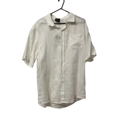 Mens Bronson Size XXL White Short Sleeve Shirt  