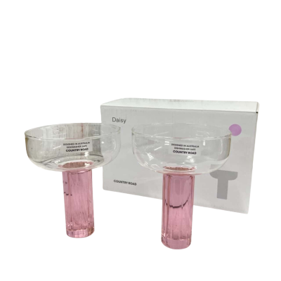 Country Road Daisy Coupe Set Of 2 in Lotus RRP $69.95