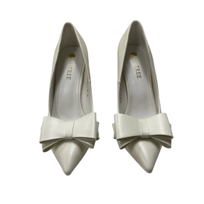 Bigtree Womens  Size 38 Heels White