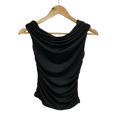 Meshki Womens  Size M Off-the-shoulder Top Black  