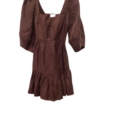 Shona Joy Womens  Size 10 Party Dress Brown 