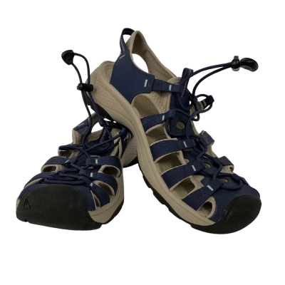  Women’s Astoria West Sandal Size 7.5 Navy Blue 