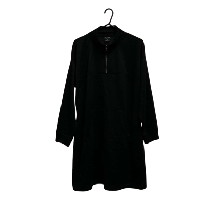 City Chic Womens  Size XS Long Sleeve Dress Black  