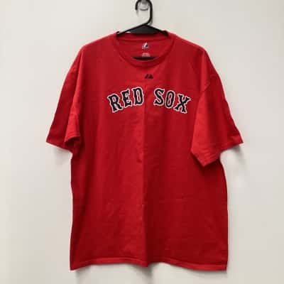 Majestic Red Sox T-shirt Red Size XL