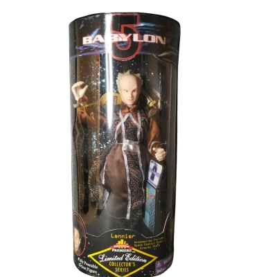 Babylon 5 Lennier 9 Inch Figure Limited Edition Collector's Series, with accessories & stand.