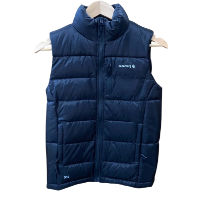 Cederberg Kids Black Puffer Vest Size 10Y