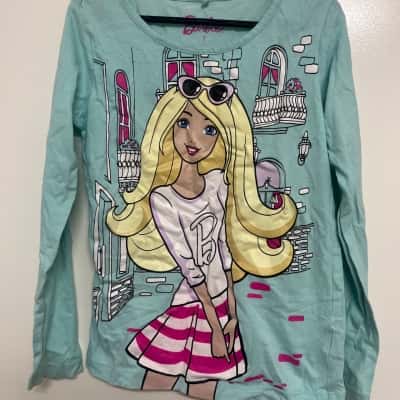  Barbie Kid's Size 7 Long Sleaved Shirt