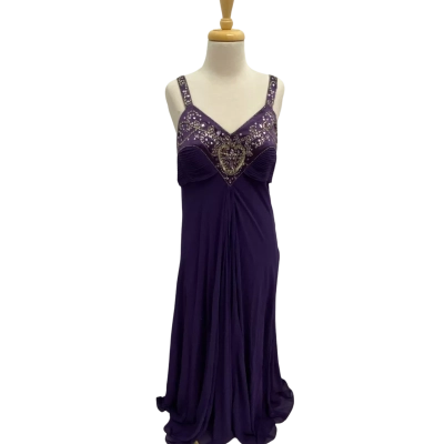 Miss Anne Purple Formal Dress.  Size 16.  New with tags