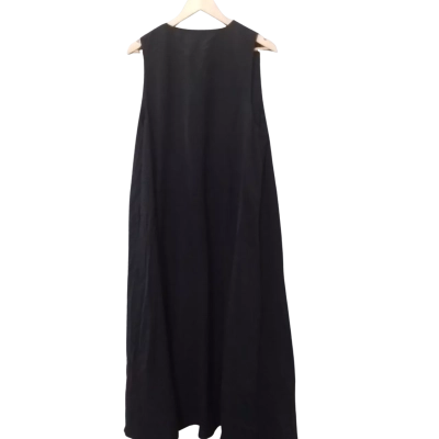 Apero Label Womens  Size XXL Midi Dress Black  