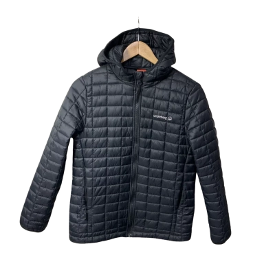 Cederberg Youth Size 16 Black Zip Front Quilted Hooded Puffer Jacket