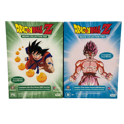 (RARE) Dragon Ball Z Movie Collection One & Two (DVD, 2003) R4
