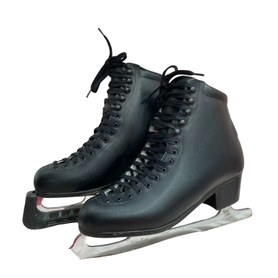 WIFA Ice Skating Boots  Size 10 Boots in Black Leather