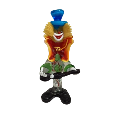 Murano Art Glass Clown Figure 