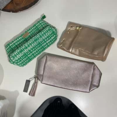 Makeup/Cosmetic Bag Bundle 3pcs BVLGARI - Liz Jordan - Mario Badescu 3pcs