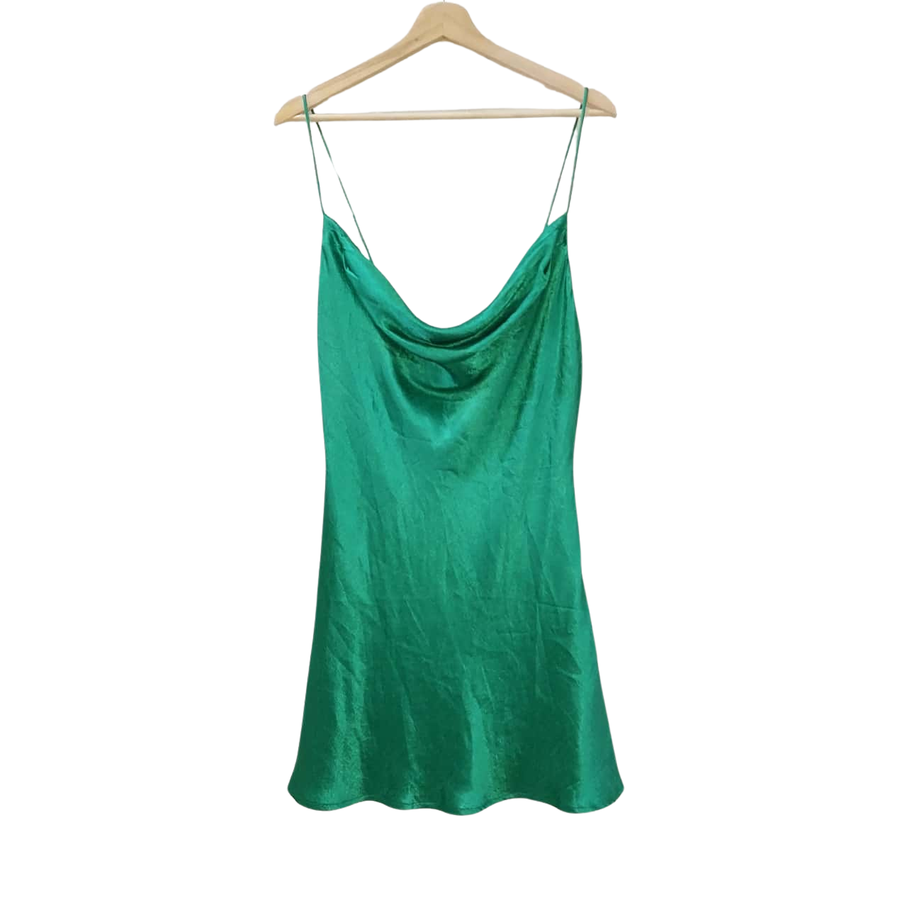 RNWY RUNWAY Green 100 Polyester Dress Size Medium AU 10 Women's Party