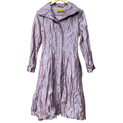 Digbys Womens Size 1 Light Purple 'Holographic' Fabric Jacket