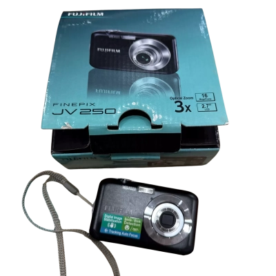 Fujifilm FinePix JV200 Compact Digital Camera Black 16 mega pixels 
