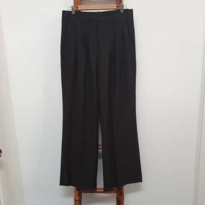 Unison Women's Size 14 Tailored Wide Leg Pant Black - New With Tags  