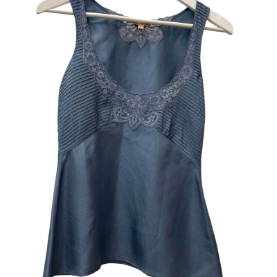 Fleur Wood Women's  Size 1 Camisol Top Blue 