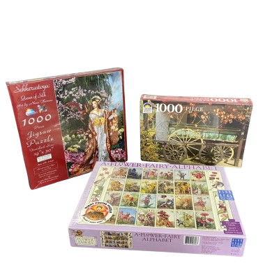 Jigsaw Puzzle x 3 Bundle (Sealed)