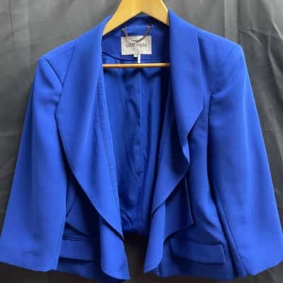 Table Eight Womens Size 18 Blue Blazer