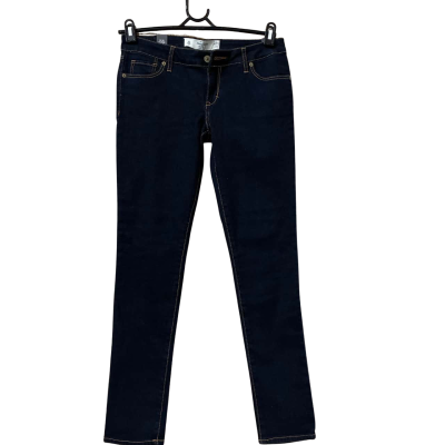 Abercrombie & Fitch Womens  Size 4 Skinny Jeans Navy Blue 