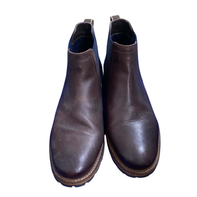 Colorado Mens  Size 12 Leather Boots Black  / Brown 