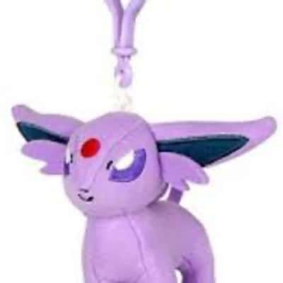 TOMY Pokémon Espeon plush keychain(B16)