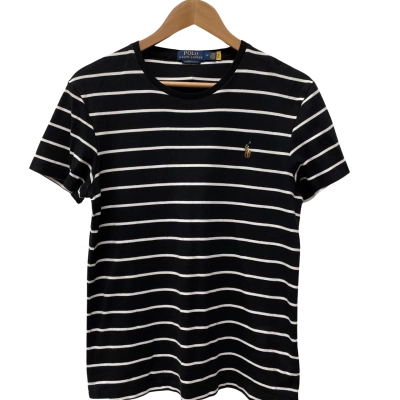 Polo Ralph Lauren Womens  Size M T-shirts Black  / White 