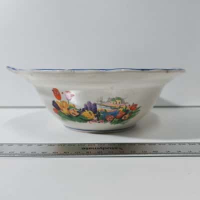 Vintage Swinnertons England Floral Bowl