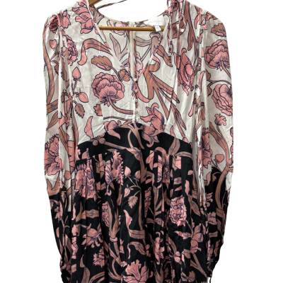 Alice McCall Floral Dress – Soft Viscose Elegance with Pink Blooms
