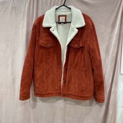 BILLABONG Cordroy Jacket  Size 14  Colour: Rust