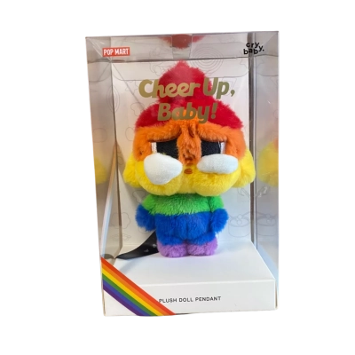 Crybaby Cheer Up, Baby! Pop Mart Plush Doll Pendant 