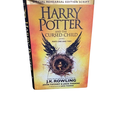 Harry Potter and the Cursed Child Parts One and Two Special Rehersal Edition Script Hardcover