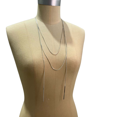 New Kookai Women's Fine Motion Necklace - Silver 